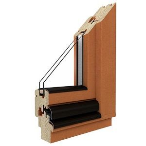 Holzfenster DRUTEX Softline 68