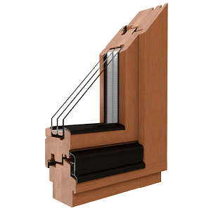 Holzfenster DRUTEX Softline 88