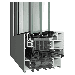 Bild Raynaers: Aluminiumfenster Raynaers MasterLine 10 Verdeckt liegender Flügel